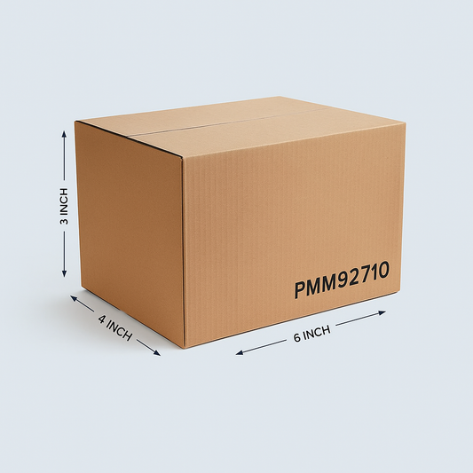Buy Corrugated Boxes 6x4x3 Inches | Pack Of 250 10rs per piece