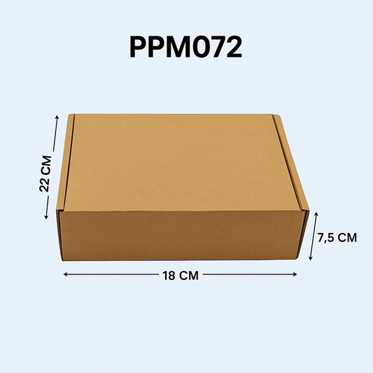 Buy Corrugated Boxes 7x8.5x3 Inches | 500gm Pack of 25