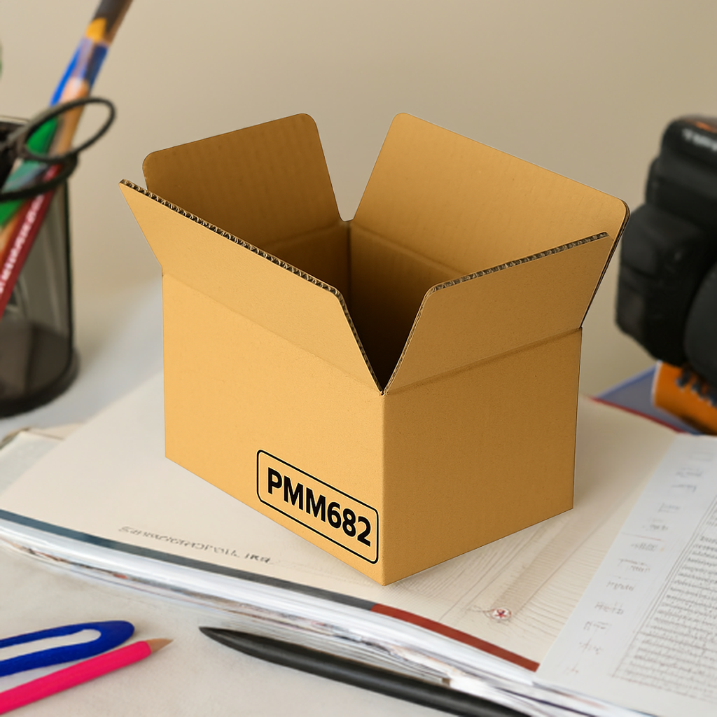 Buy Corrugated Boxes 8x4x4 Inches | Pack Of 250 9rs per piece