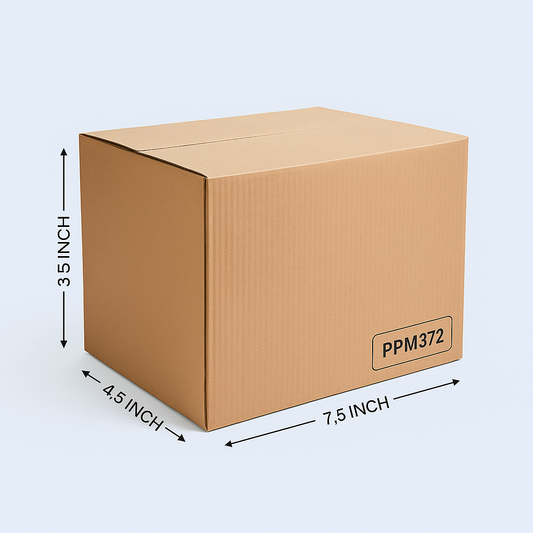 Buy Corrugated Boxes 7.5x4.5x3.5 Inches | Pack Of 250